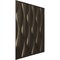 Ekena Millwork 19 5/8in. W x 19 5/8in. H Ariel EnduraWall Decorative 3D Wall Panel Covers 2.67 Sq. Ft. WP20X20AICDB - alternate 5